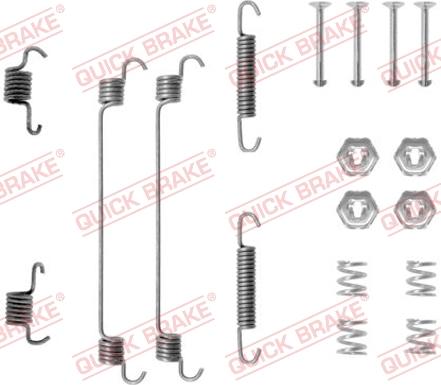 Kawe 105-0657 - Accessory Kit, brake shoes car-mod.net