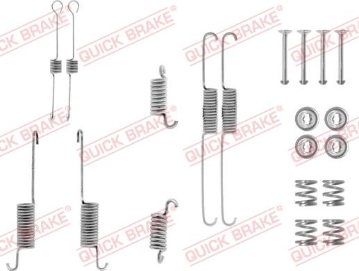 Kawe 105-0615 - Accessory Kit, brake shoes car-mod.net