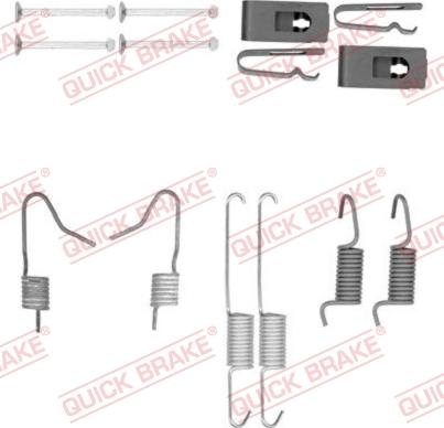 Kawe 105-0898 - Accessory Kit, parking brake shoes car-mod.net