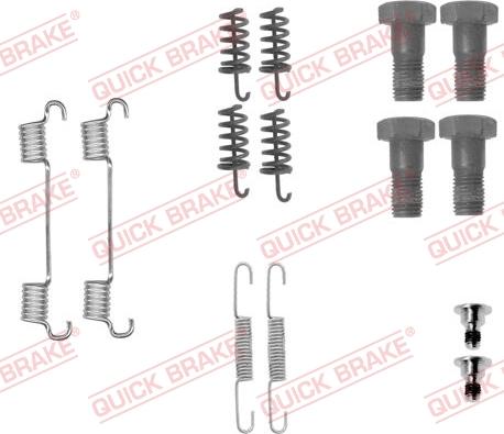 Kawe 105-0867 - Accessory Kit, parking brake shoes car-mod.net