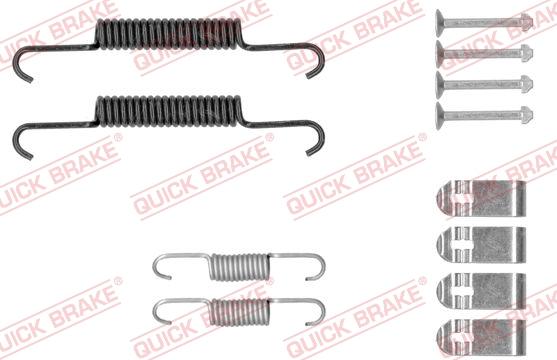 Kawe 105-0881 - Accessory Kit, parking brake shoes car-mod.net