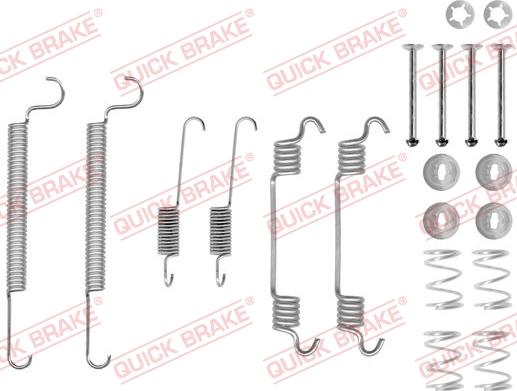 Kawe 105-0766 - Accessory Kit, brake shoes car-mod.net
