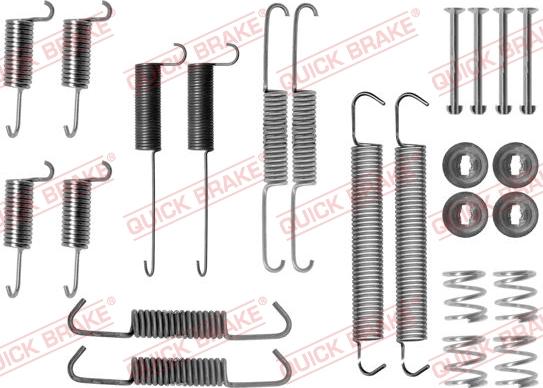 Kawe 105-0712 - Accessory Kit, brake shoes car-mod.net
