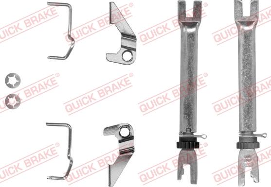Kawe 102 53 009 - Adjuster Set, drum brake car-mod.net