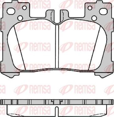 Kawe 1791 00 - Brake Pad Set, disc brake car-mod.net