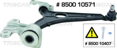 Kawe 8500 10571 - Track Control Arm car-mod.net