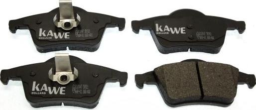 Kawe 810047 - Brake Pad Set, disc brake car-mod.net