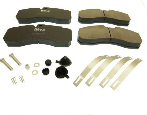 Kawe 88104 - Brake Pad Set, disc brake car-mod.net