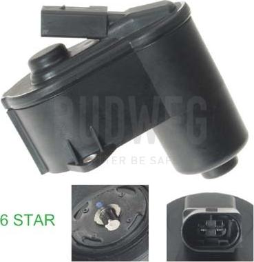 Kawe 208004 - Servomotor, Control Element, parking brake caliper car-mod.net