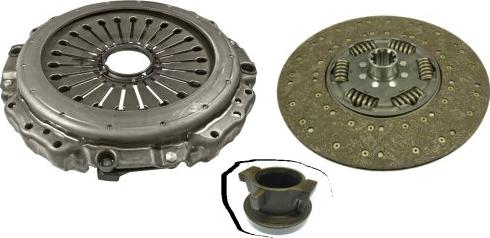 Kawe 7169502 - Clutch Kit car-mod.net