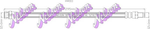Kawe H4011 - Clutch Hose car-mod.net