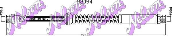 Kawe H8094 - Brake Hose car-mod.net