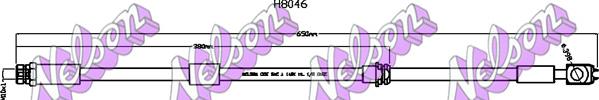 Kawe H8046 - Brake Hose car-mod.net