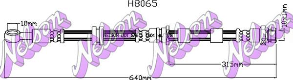 Kawe H8065 - Brake Hose car-mod.net