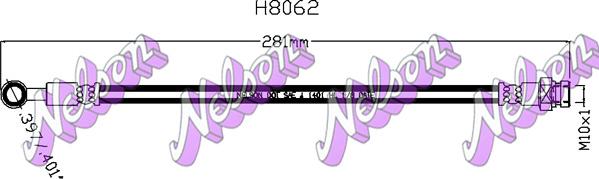Kawe H8062 - Brake Hose car-mod.net