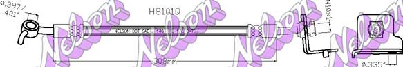 Kawe H8101Q - Brake Hose car-mod.net