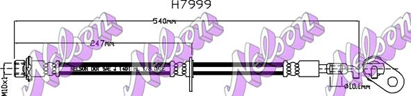 Kawe H7999 - Brake Hose car-mod.net