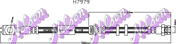 Kawe H7979 - Brake Hose car-mod.net