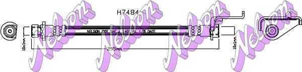 Kawe H7484 - Brake Hose car-mod.net