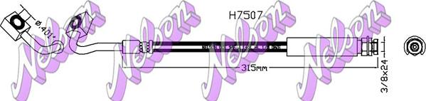 Kawe H7507 - Brake Hose car-mod.net