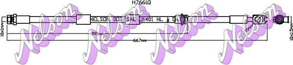 Kawe H7661Q - Brake Hose car-mod.net