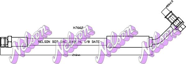 Kawe H7662 - Brake Hose car-mod.net