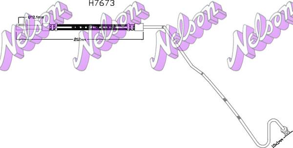 Kawe H7673 - Brake Hose car-mod.net