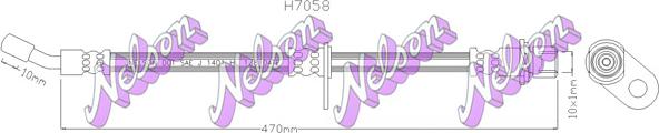 Kawe H7058 - Brake Hose car-mod.net
