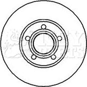 Key Parts KBD4948 - Brake Disc car-mod.net