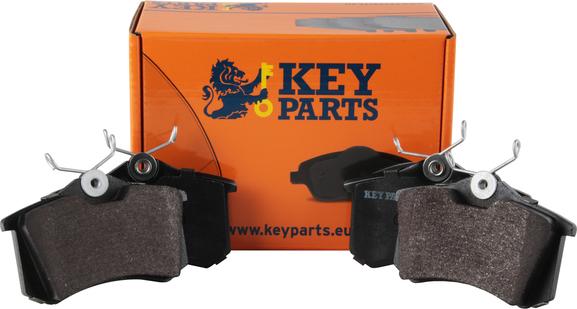 Key Parts KBP1512 - Brake Pad Set, disc brake car-mod.net