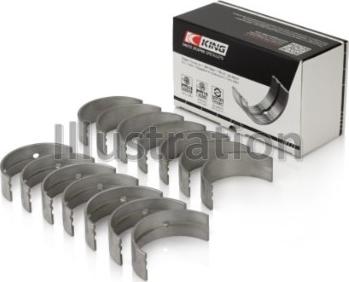 King MB7742CP 020 - Crankshaft Bearing Set car-mod.net