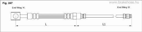 KK95KFT FT0355 - Brake Hose car-mod.net