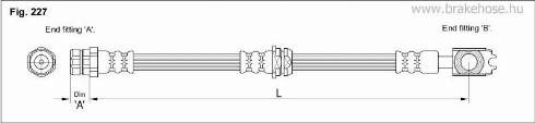 KK95KFT FT0357 - Brake Hose car-mod.net