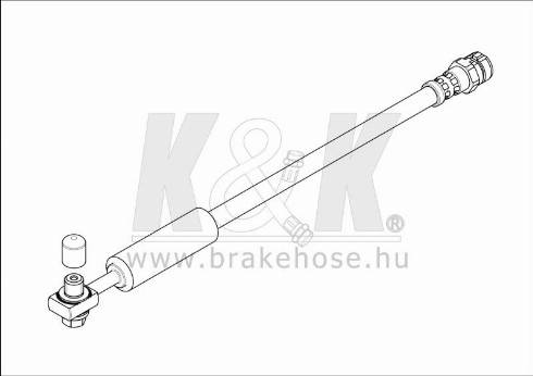 KK95KFT FT1477 - Brake Hose car-mod.net