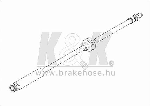 KK95KFT FT1548 - Brake Hose car-mod.net