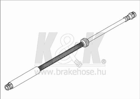 KK95KFT FT1534 - Brake Hose car-mod.net