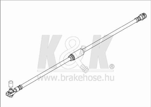 KK95KFT FT1535 - Brake Hose car-mod.net