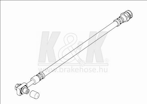 KK95KFT FT1538 - Brake Hose car-mod.net