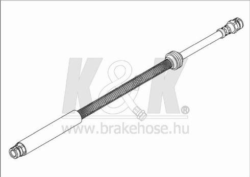 KK95KFT FT1533 - Brake Hose car-mod.net