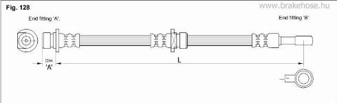 KK95KFT FT5150 - Brake Hose car-mod.net