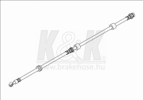 KK95KFT FT1741 - Brake Hose car-mod.net