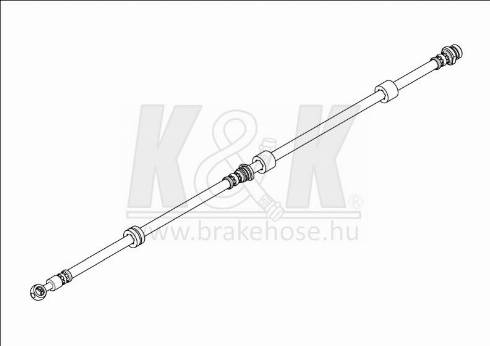 KK95KFT FT1742 - Brake Hose car-mod.net