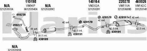 Klarius 930316E - Exhaust System car-mod.net