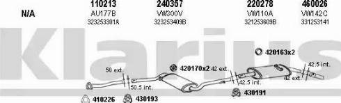 Klarius 930317E - Exhaust System car-mod.net