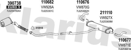 Klarius 931902E - Exhaust System car-mod.net