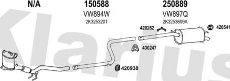 Klarius 931726E - Exhaust System car-mod.net
