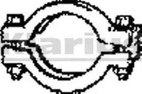 Klarius 430624 - Pipe Connector, exhaust system car-mod.net