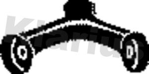 Klarius 420262 - Holding Bracket, silencer car-mod.net