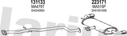 Klarius 570365E - Exhaust System car-mod.net