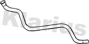 Klarius 142781 - Exhaust Pipe car-mod.net
